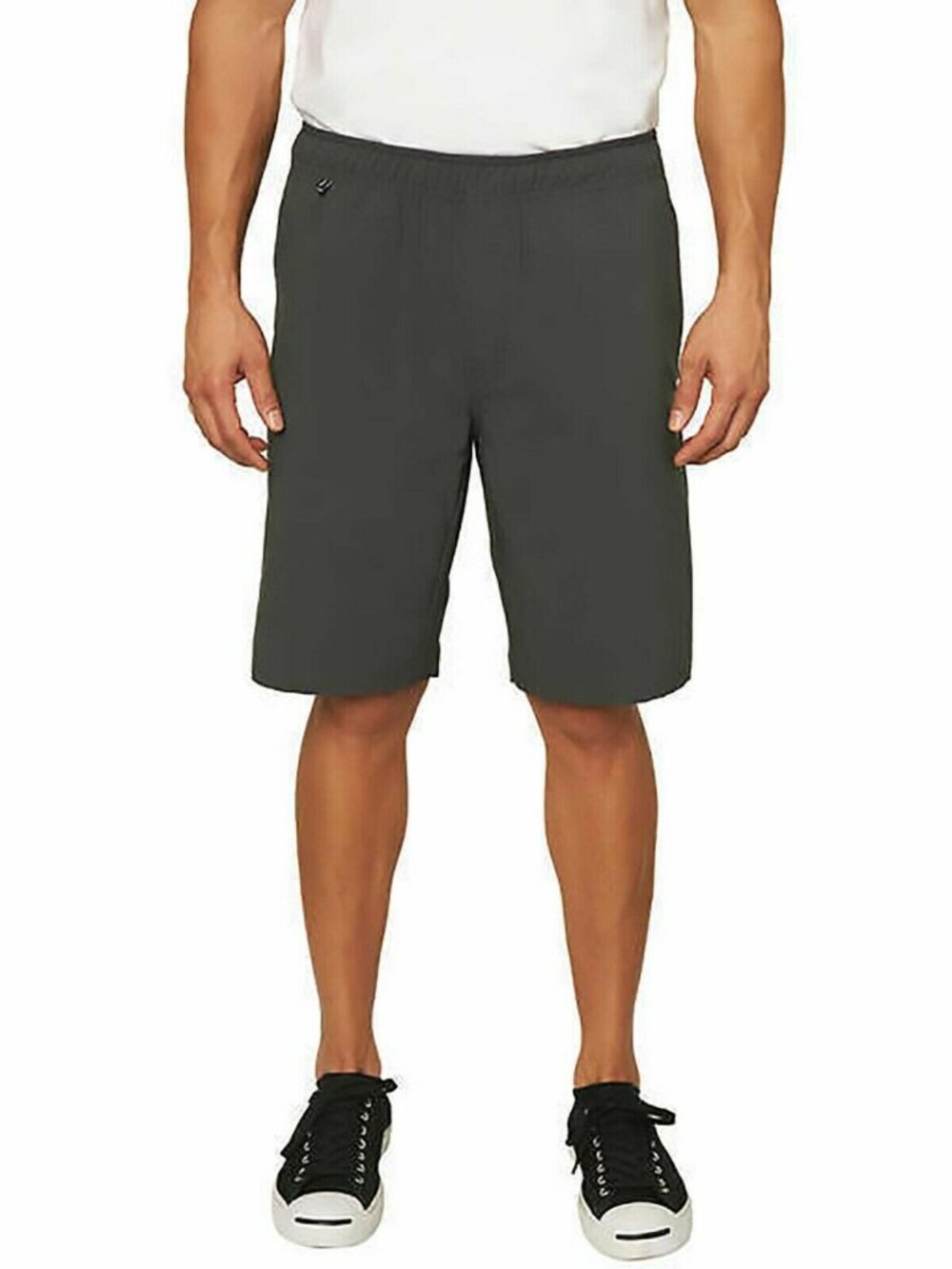 Voyager Men's UV Protection 50+ Active Stretch Travel Shorts, Jet Black, XXL